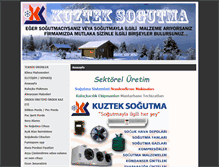 Tablet Screenshot of kuzteksogutma.com